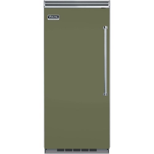 Viking - Professional 5 Series Quiet Cool 22.8 Cu. Ft. Built-In Refrigerator - Cypress green