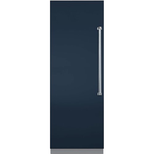 Viking - Professional 7 Series 13 Cu. Ft. Built-In Refrigerator - Slate blue