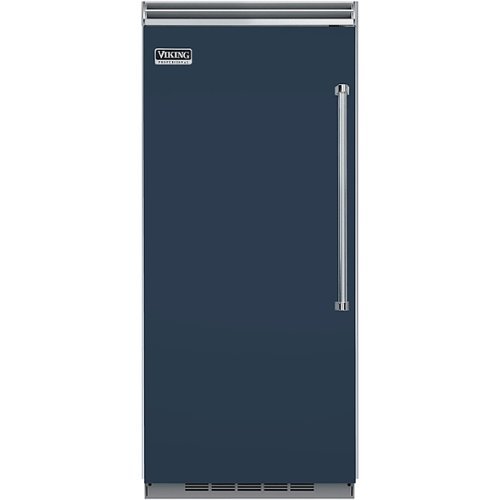 Viking - Professional 5 Series Quiet Cool 22.8 Cu. Ft. Built-In Refrigerator - Slate blue