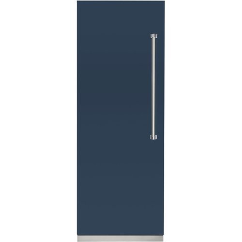 Viking - Professional 7 Series 16.4 Cu. Ft. Built-In Refrigerator - Slate blue