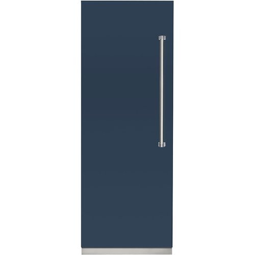 

Viking - Professional 7 Series 16.4 Cu. Ft. Built-In Refrigerator - Slate Blue