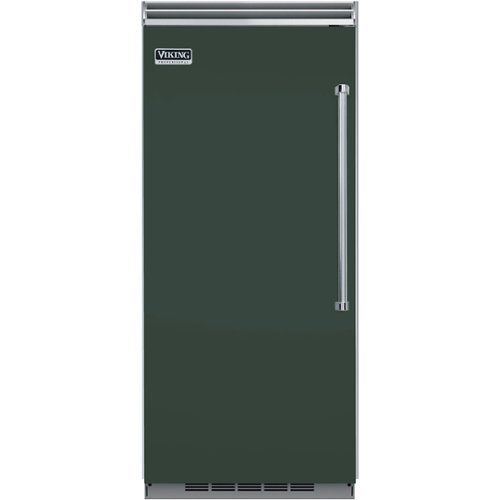 Viking - Professional 5 Series Quiet Cool 22.8 Cu. Ft. Built-In Refrigerator - Blackforest green