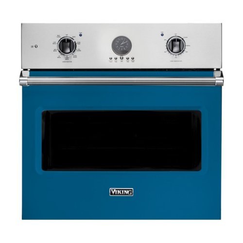 Viking - Professional 5 Series 30" Built-In Single Electric Convection Oven - Alluvial Blue