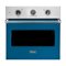 Viking - Professional 5 Series 30" Built-In Single Electric Convection Oven - Alluvial Blue-Front_Standard