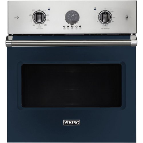 Viking - Professional 5 Series 27" Built-In Single Electric Convection Oven - Slate Blue