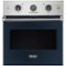 Viking - Professional 5 Series 27" Built-In Single Electric Convection Oven - Slate Blue-Front_Standard