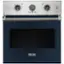 Front. Viking - Professional 5 Series 27" Built-In Single Electric Convection Oven - Slate Blue.