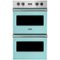 Viking - Professional 5 Series 30" Built-In Double Electric Convection Wall Oven - Bywater Blue-Front_Standard