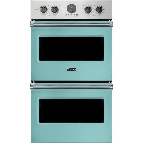 Viking - Professional 5 Series 30" Built-In Double Electric Convection Wall Oven - Bywater Blue