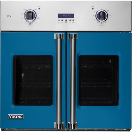 Viking - Professional 7 Series 30" Built-In Single Electric Convection Oven - Alluvial Blue