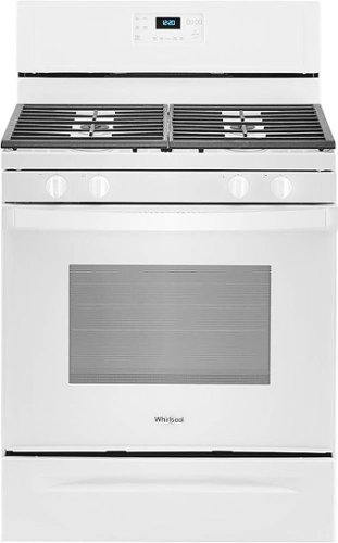Whirlpool - 5.0 Cu. Ft. Freestanding Gas Range with Self-Cleaning and SpeedHeat Burner - White