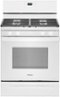 Whirlpool - 5.0 Cu. Ft. Freestanding Gas Range with Self-Cleaning and SpeedHeat Burner - White-Front_Standard