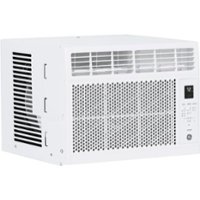 GE - 250 Sq. Ft. 6,000 BTU Window Air Conditioner with Remote - White