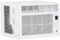 GE - 250 Sq. Ft. 6,000 BTU Window Air Conditioner with Remote - White-Front_Standard 