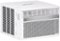 GE - 550 Sq. Ft. 12,000 BTU Smart Window Air Conditioner with WiFi and Remote - White-Front_Standard