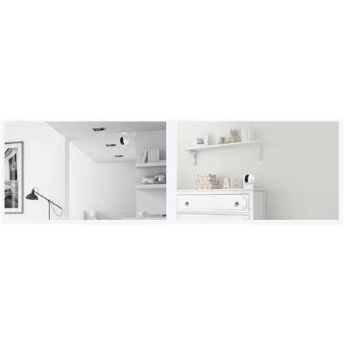 EZVIZ Pan and Tilt Indoor 1080p Wi-Fi Wireless Network Surveillance Camera - Black/White WORLDWIDE DELIVERY