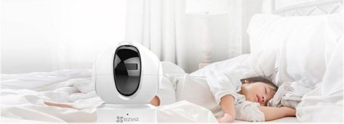 EZVIZ Pan and Tilt Indoor 1080p Wi-Fi Wireless Network Surveillance Camera - Black/White SHOP ONLINE