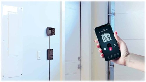 atomi Smart Garage Door Opener - Black GLOBAL SHIPPING