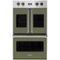 Viking - Professional 7 Series 30" Built-In Double Electric Convection Wall Oven - Cypress Green-Front_Standard