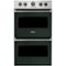 Viking - Professional 5 Series 30" Built-In Double Electric Convection Wall Oven - Blackforest Green-Front_Standard