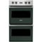 Viking - Professional 5 Series 30" Built-In Double Electric Convection Wall Oven - Blackforest Green-Front_Standard