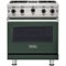 Viking - Professional 5 Series 4.0 Cu. Ft. Freestanding LP Gas Convection Range - Blackforest Green-Front_Standard