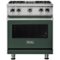 Viking - Professional 5 Series 4.0 Cu. Ft. Freestanding LP Gas Convection Range - Blackforest Green-Front_Standard