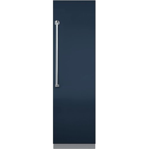 Viking - Professional 7 Series 8.4 Cu. Ft. Upright Freezer with Interior Light - Slate Blue