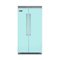 Viking - Professional 5 Series Quiet Cool 25.3 Cu. Ft. Side-by-Side Built-In Refrigerator - Bywater Blue-Front_Standard