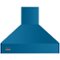 Viking 5 Series - 48 inches - Externally Vented - Wall Range Hood - Alluvial Blue-Front_Standard