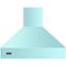 Viking 5 Series - 60 inches - Externally Vented - Wall Range Hood - Bywater Blue-Front_Standard