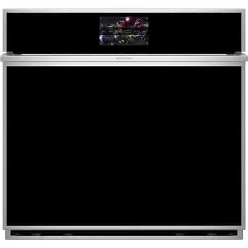 Monogram - 30" Built-In Single Electric Convection Wall Oven - Stainless steel