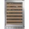 Monogram - 57-Bottle Wine Cooler with Electronic Thermostat Controls - Stainless Steel-Front_Standard