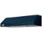Viking - 36 inches - Externally Vented & Recirculating - Wall Range Hood - Slate Blue-Front_Standard