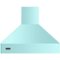 Viking 5 Series - 30 inches - Externally Vented - Wall Range Hood - Bywater Blue-Front_Standard