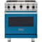 Viking - Professional 5 Series 4.0 Cu. Ft. Freestanding LP Gas Convection Range - Alluvial Blue-Front_Standard