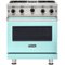 Viking - Professional 5 Series 4.0 Cu. Ft. Freestanding Gas Convection Range - Bywater Blue-Front_Standard