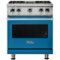 Viking - Professional 5 Series 4.0 Cu. Ft. Freestanding Gas Convection Range - Alluvial Blue-Front_Standard