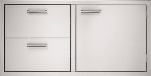 Viking - 42" Double Drawer and Access Door Combo - Stainless Steel