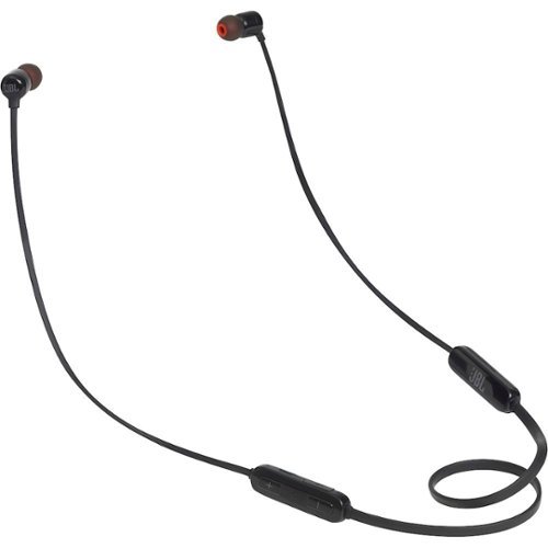JBL - TUNE 110BT Wireless In-Ear Headphones - Black-Angle_Standard 