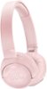 JBL - TUNE 600BTNC Wireless Noise Cancelling On-Ear Headphones - Pink-Angle_Standard