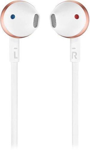 JBL - TUNE 205 Wired In-Ear Headphones - Rose Gold-Angle_Standard 