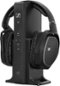 Sennheiser - RS 175 RF Wireless Headphone System for TV Listening with Bass Boost and Surround Sound Modes - Black-Front_Standard