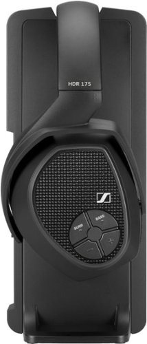 Sennheiser RS 175 RF Wireless Headphone System for TV Listening with Bass Boost and Surround Sound Modes - Black HOW TO BUY