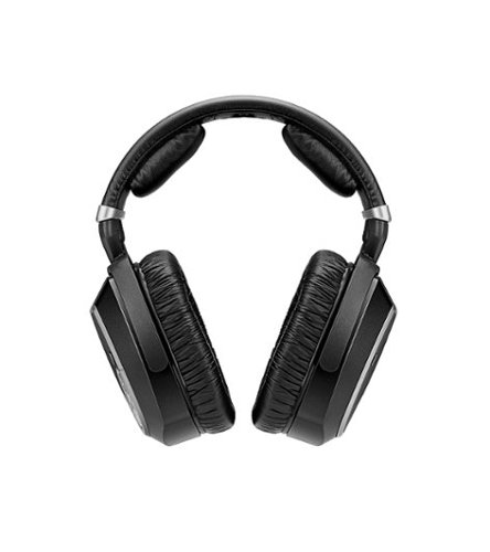 Sennheiser RS 195 RF Wireless Headphone Systems for TV Listening with Selectable Hearing Boost Preset - Black GLOBAL SHIPPING