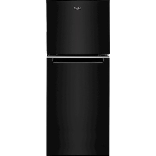 Whirlpool - 11.6 Cu. Ft. Top-Freezer Counter-Depth Refrigerator - Black