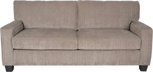 Serta - Palisades Modern 3-Seat Fabric Sofa - Essex Beige