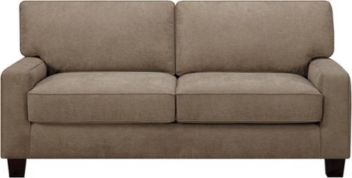  Serta - Palisades Modern 3-Seat Fabric Sofa - Essex Tan