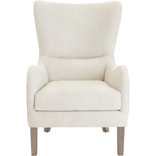 Finch - Classic Wing Chair - Beige-Front_Standard 