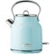 Haden - Heritage 1.7 Liter Electric Kettle Stainless Steel with Auto Shut -Off - Turquoise-Front_Standard